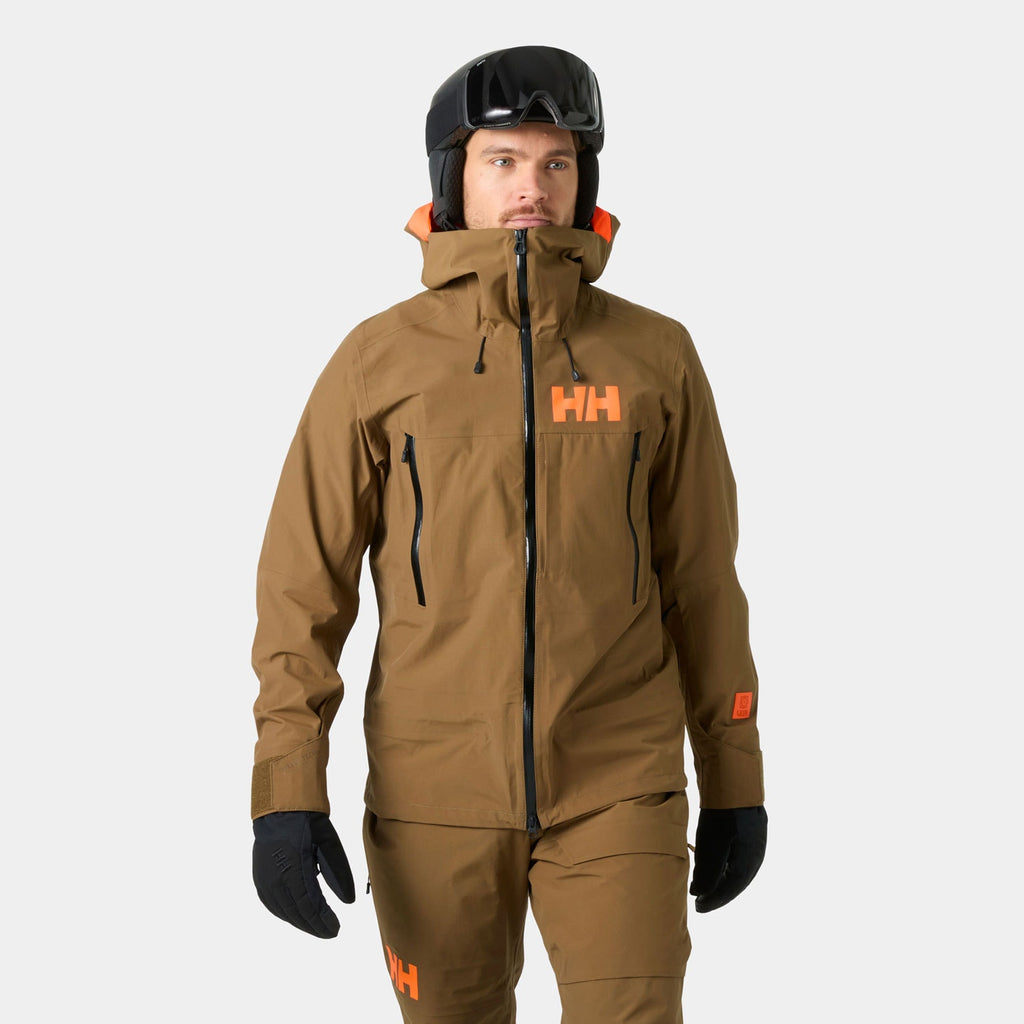 SOGN SHELL 20 JACKET, SEPIA, XXL
