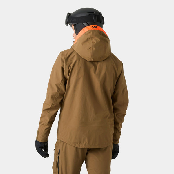 SOGN SHELL 20 JACKET, SEPIA, XXL