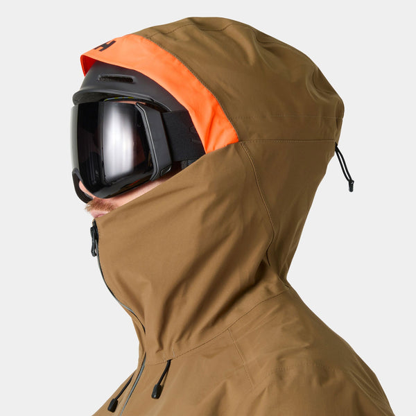SOGN SHELL 20 JACKET, SEPIA, XXL
