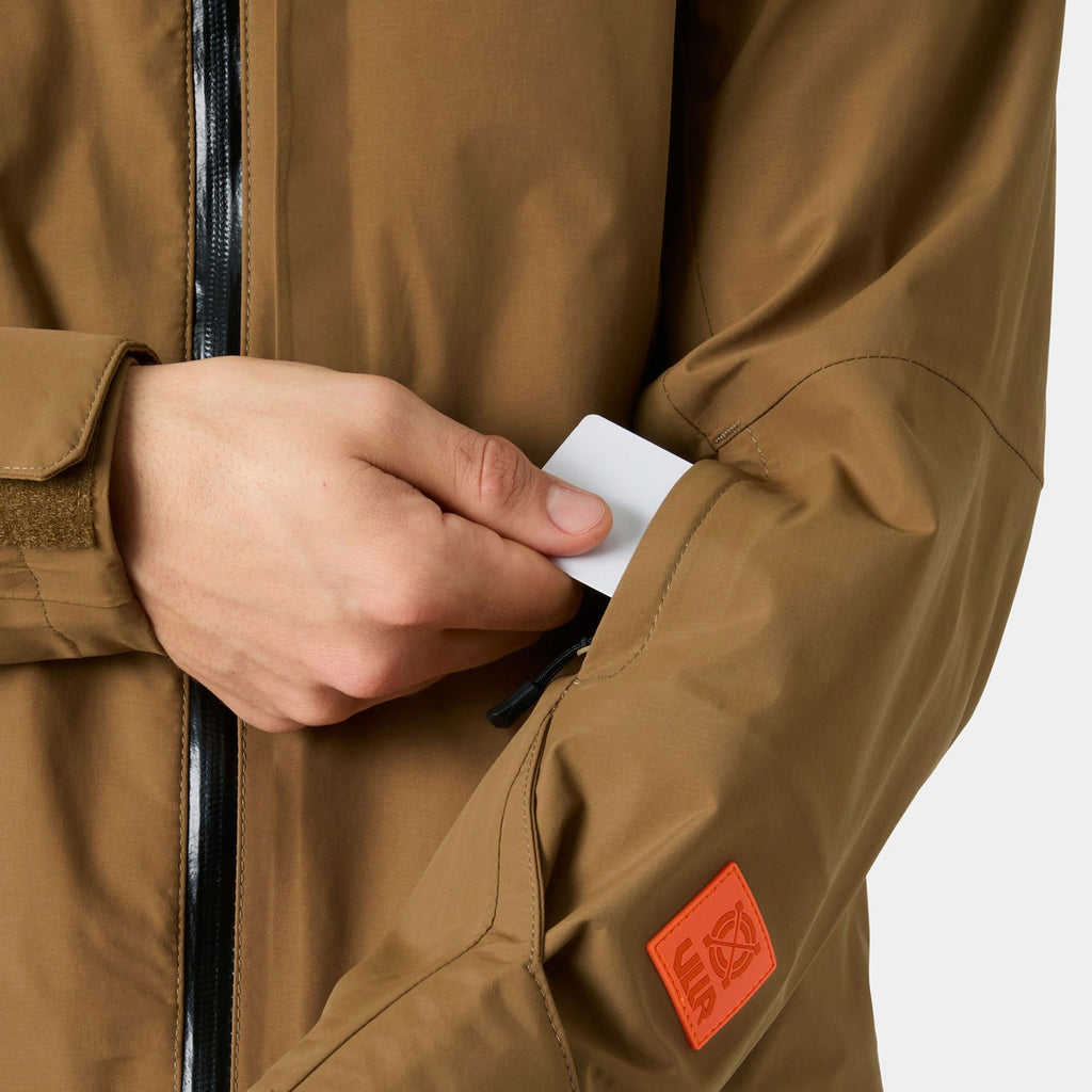 SOGN SHELL 20 JACKET, SEPIA, XXL
