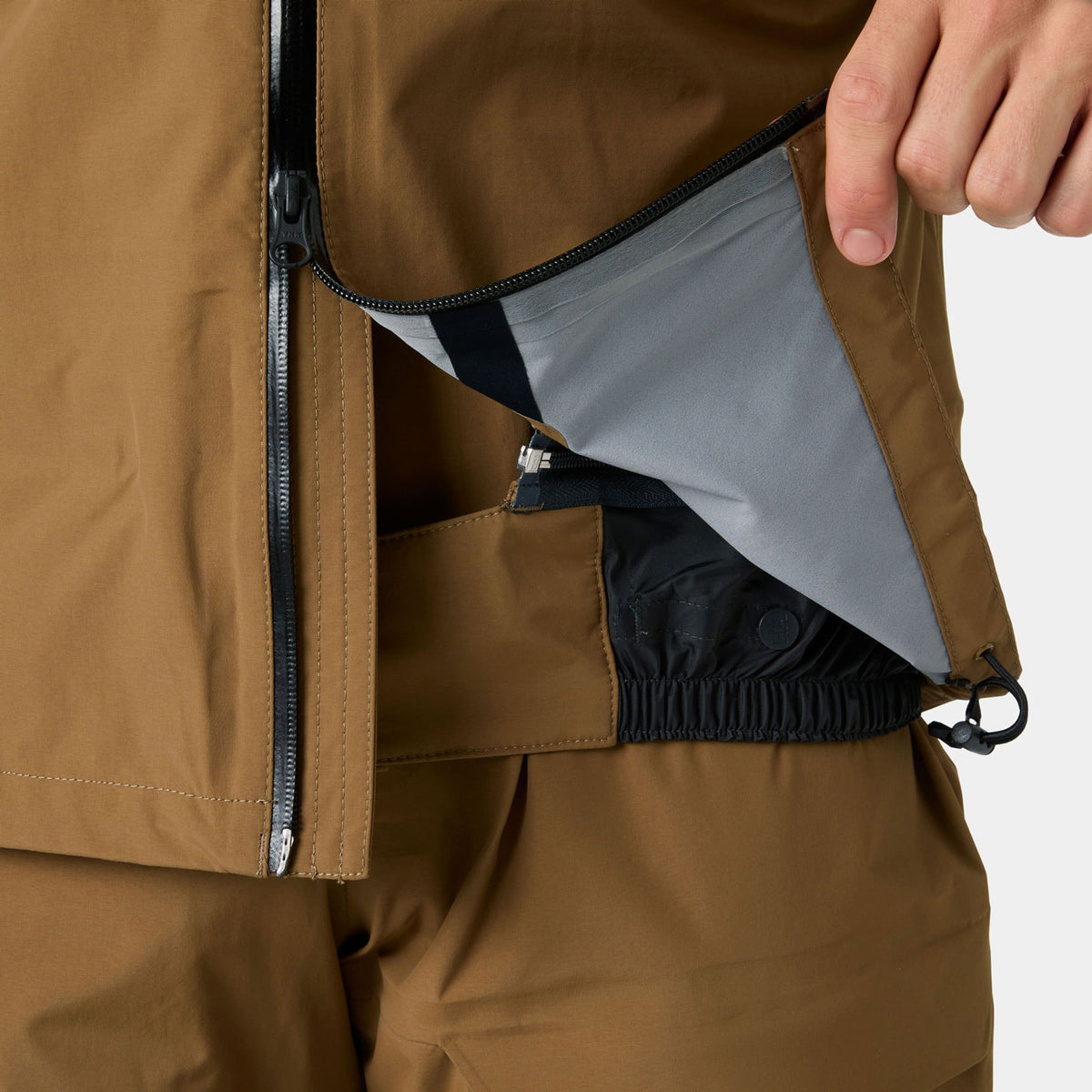 SOGN SHELL 20 JACKET, SEPIA, XXL