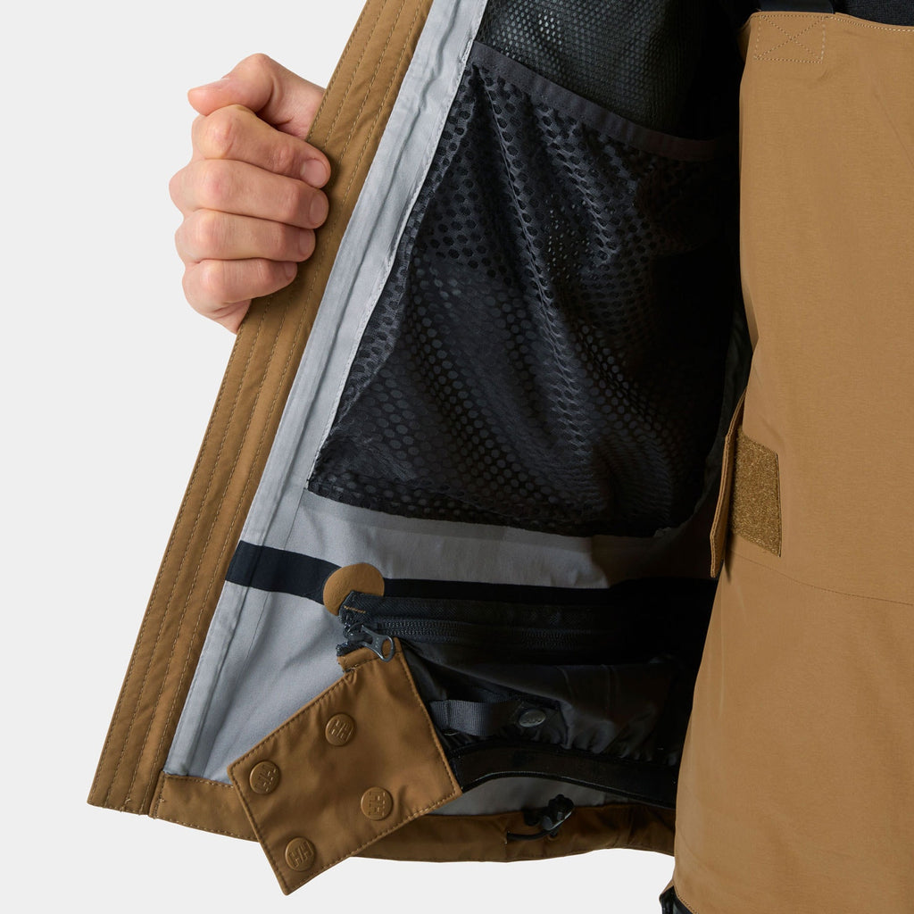 SOGN SHELL 20 JACKET, SEPIA, XXL