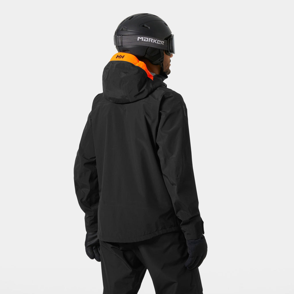 SOGN SHELL 20 JACKET, BLACK, XXL