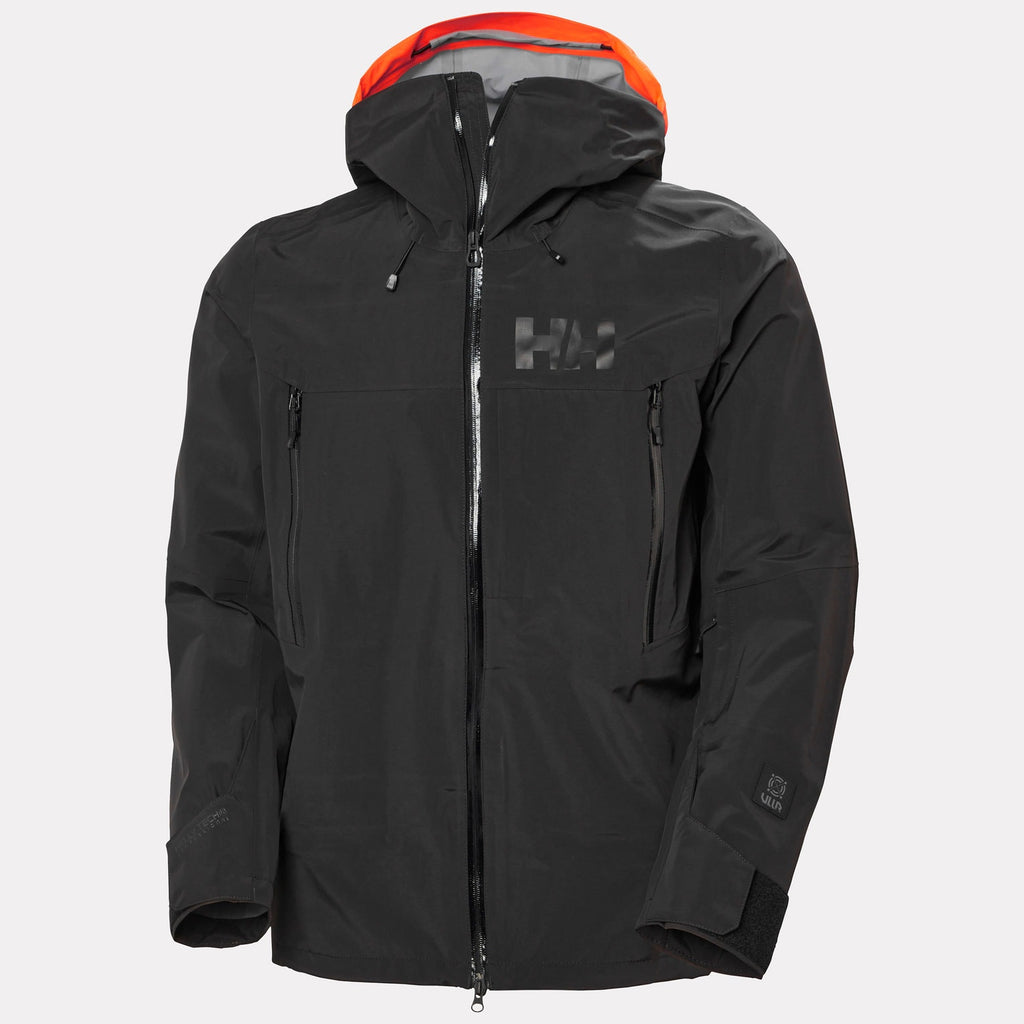 SOGN SHELL 20 JACKET, BLACK, XXL