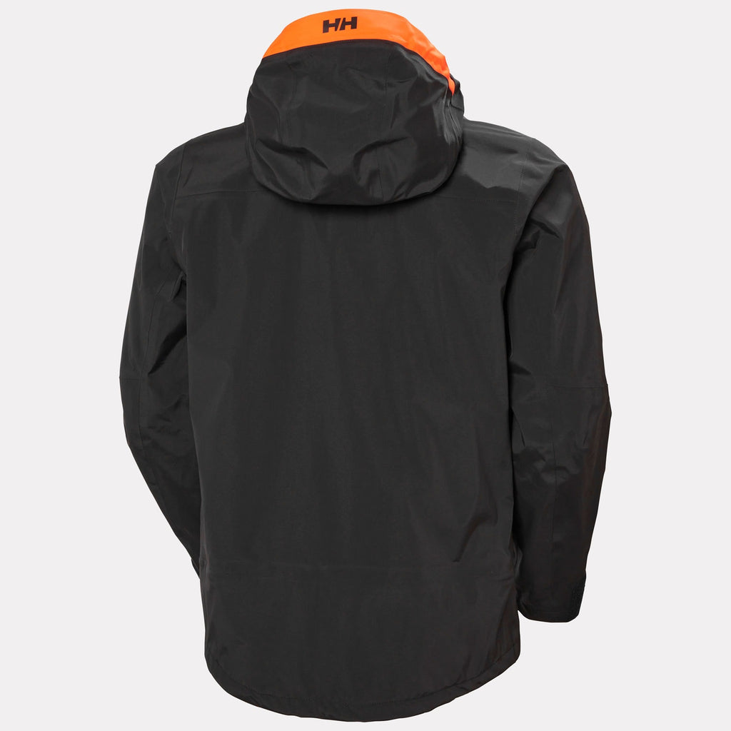 SOGN SHELL 20 JACKET, BLACK, XXL