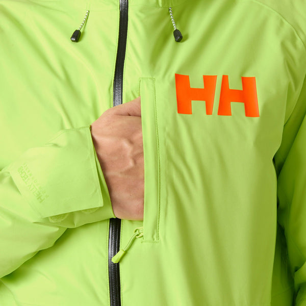 POWDERFACE JACKET, LUMINOUS GR, XXL