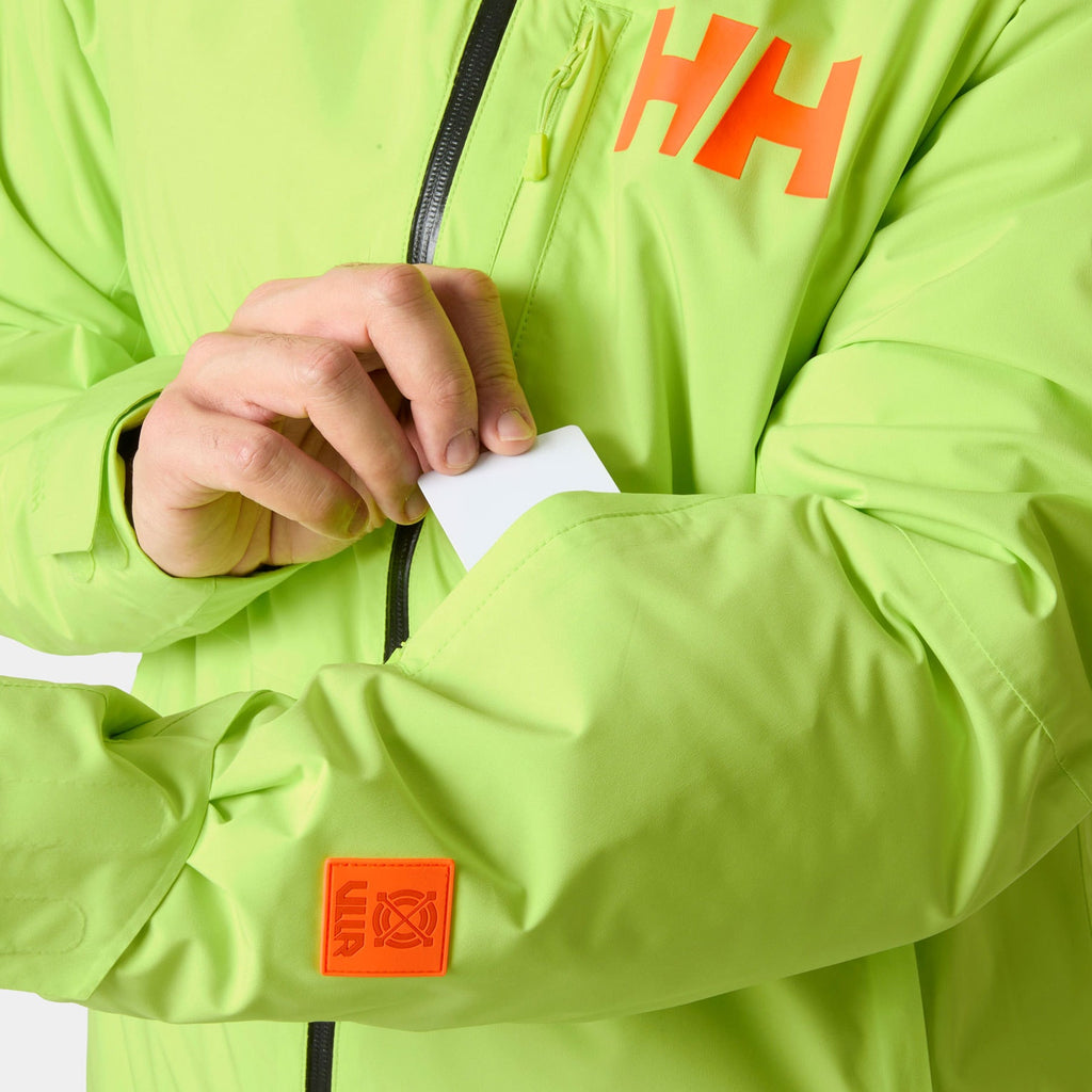 POWDERFACE JACKET, LUMINOUS GR, XXL