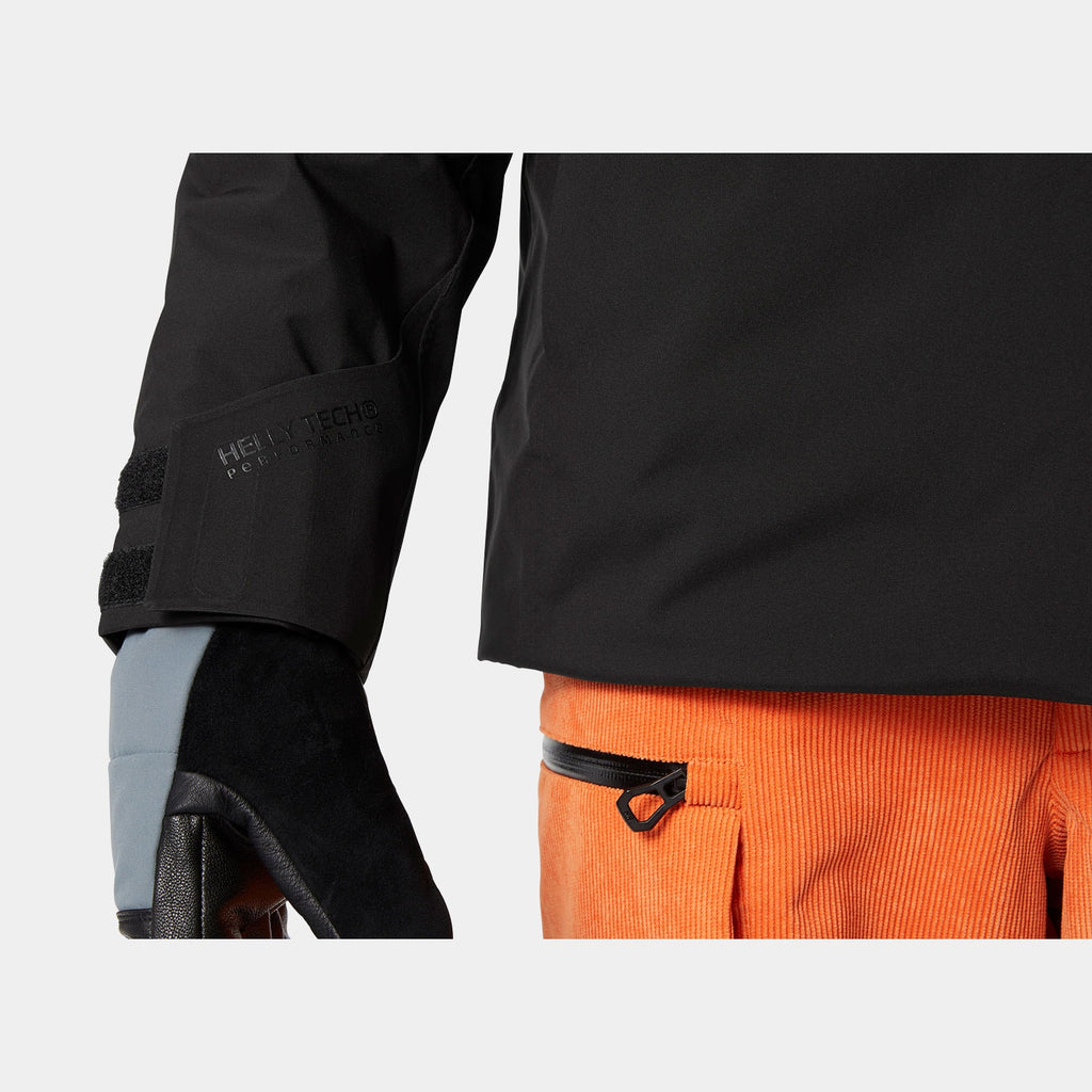 POWDERFACE JACKET, BLACK, XXL