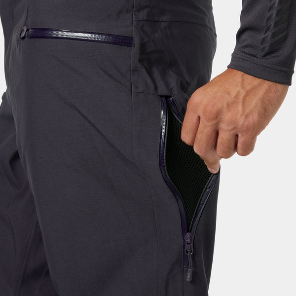 GARIBALDI 20 PANT, BLACK GRAPE, XXL