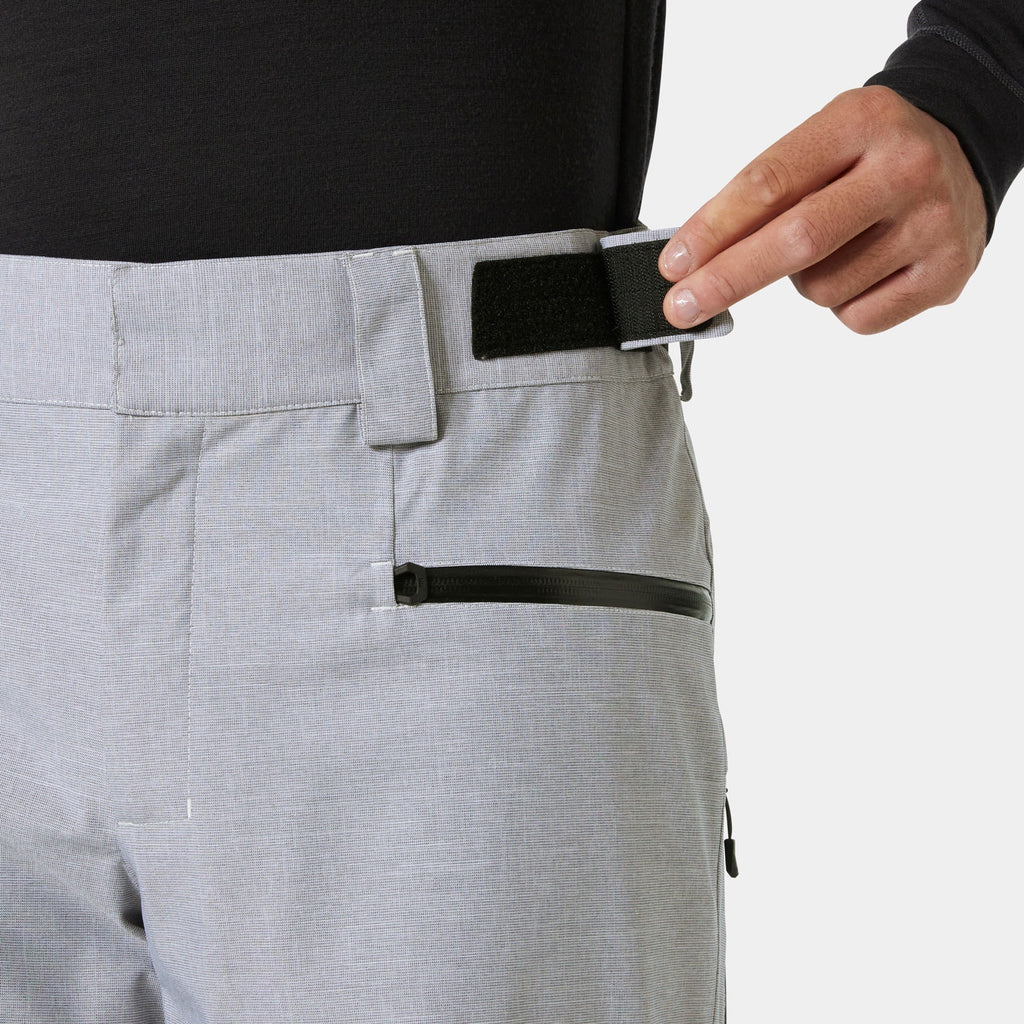 GARIBALDI 20 PANT, GREY MELANG, XXL
