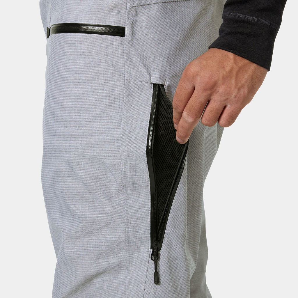 GARIBALDI 20 PANT, GREY MELANG, XXL