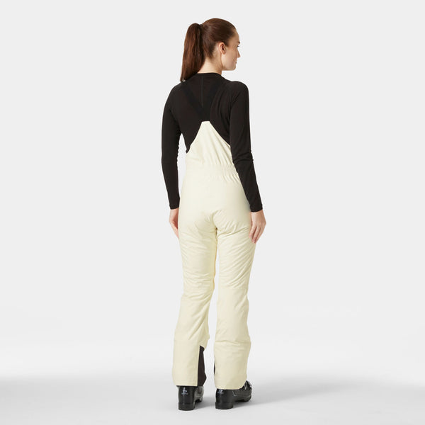 W LEGENDARY INSULATED BIB PANT, SNOW, L