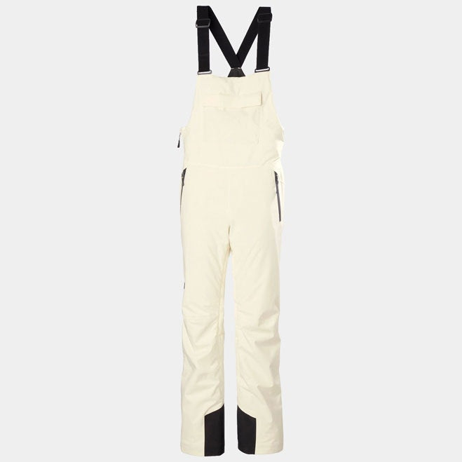 W LEGENDARY INSULATED BIB PANT, SNOW, L