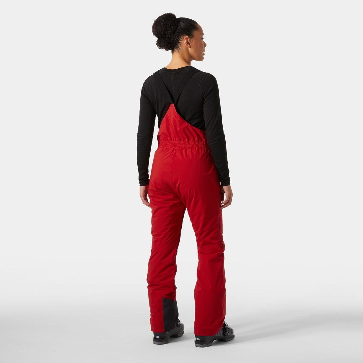 W LEGENDARY INSULATED BIB PANT, RED, L