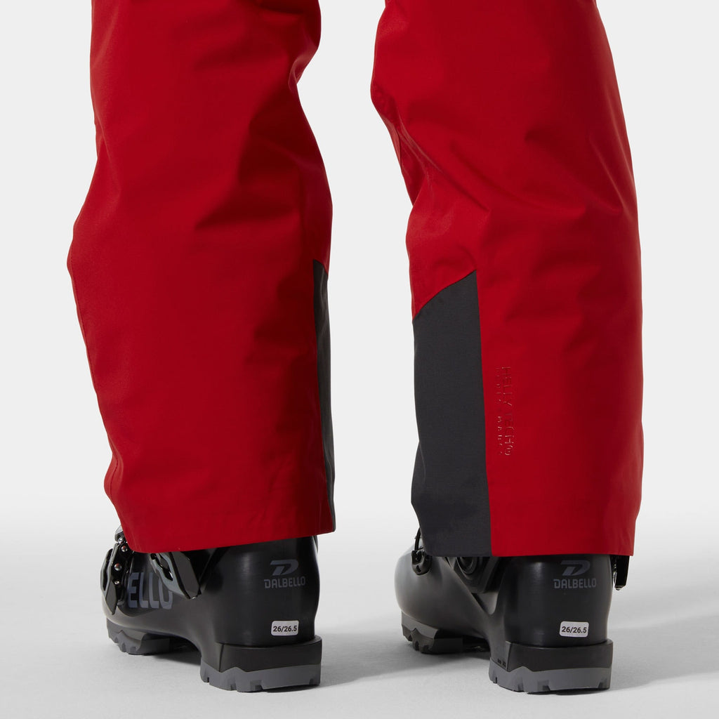 W LEGENDARY INSULATED BIB PANT, RED, L