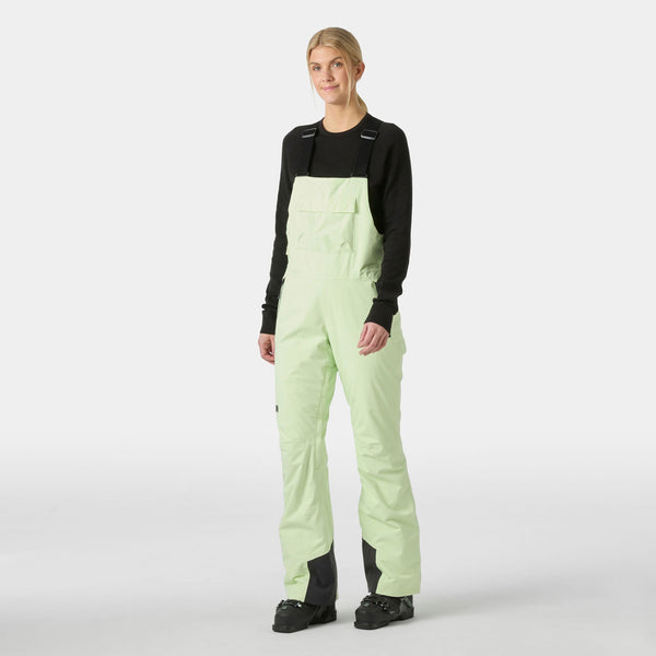 W LEGENDARY INSULATED BIB PANT, WASHED LIME, L