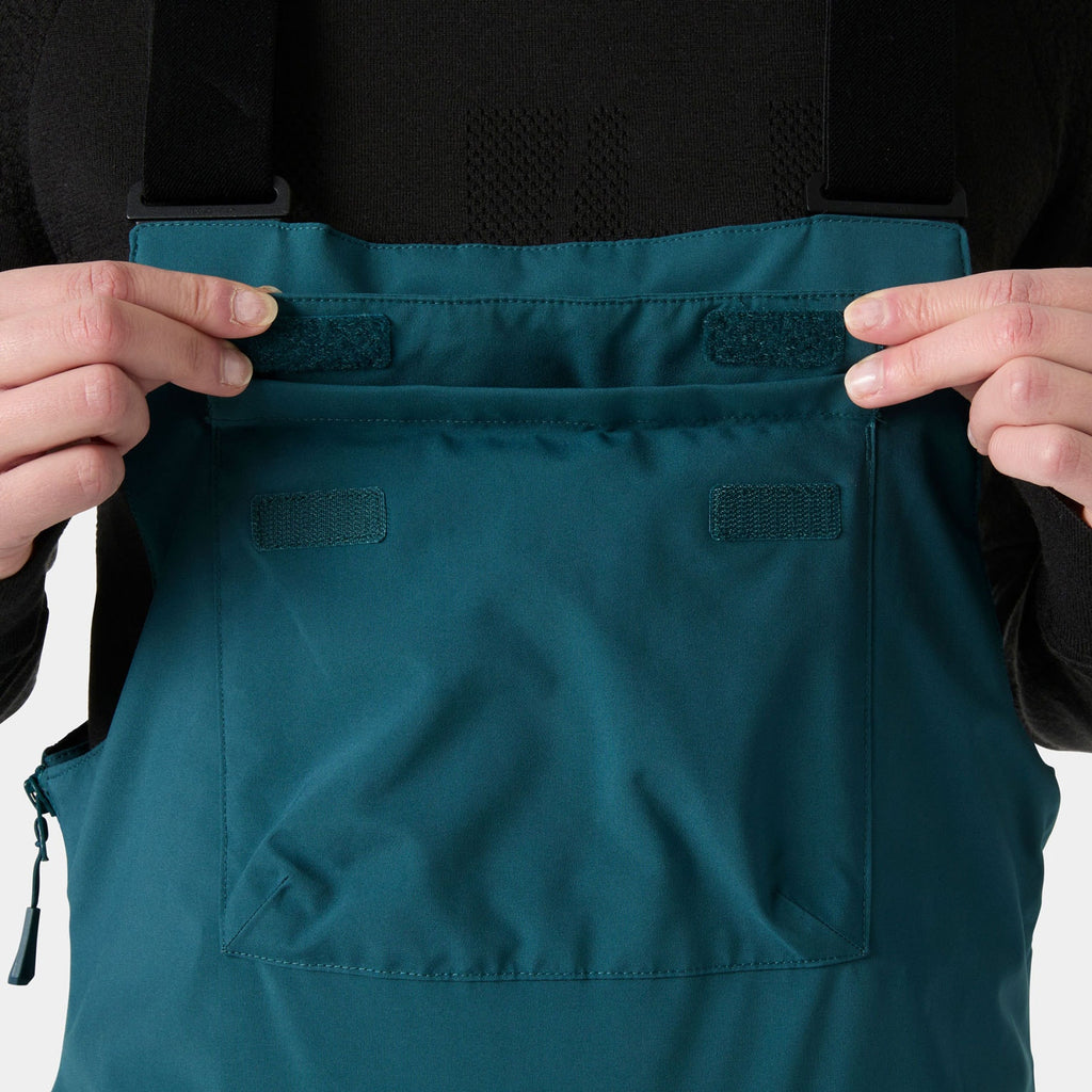 W LEGENDARY INSULATED BIB PANT, DARK CREEK, L
