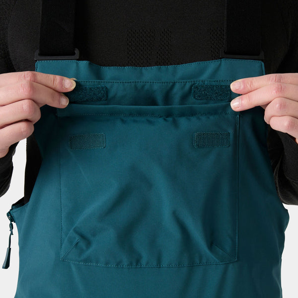 W LEGENDARY INSULATED BIB PANT, DARK CREEK, L