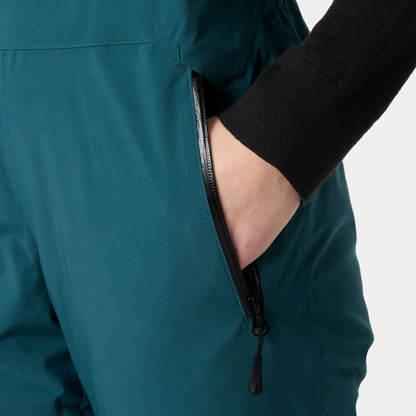 W LEGENDARY INSULATED BIB PANT, DARK CREEK, L