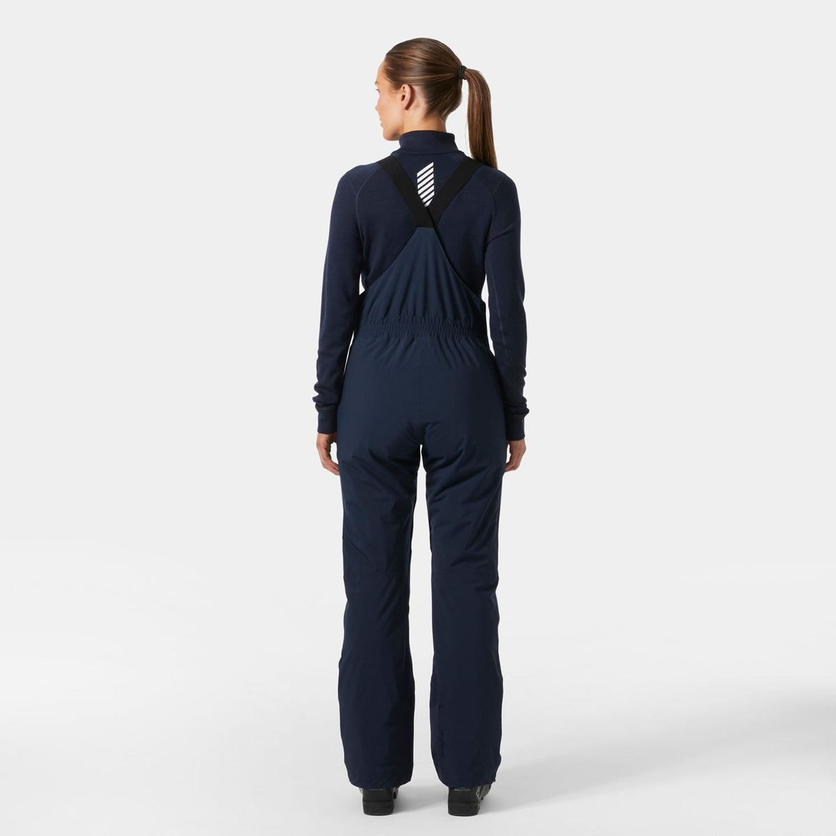W LEGENDARY INSULATED BIB PANT, NAVY, L