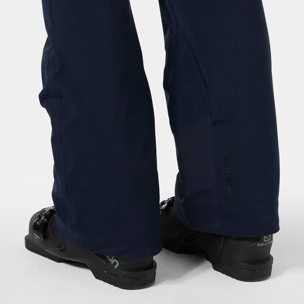 W LEGENDARY INSULATED BIB PANT, NAVY, L