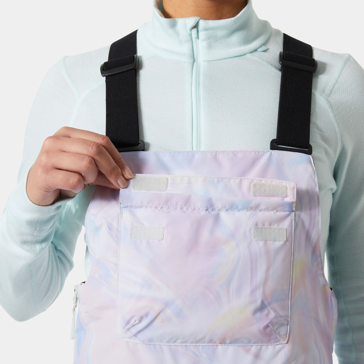 W LEGENDARY INSULATED BIB PANT, REFLECTIONS, L