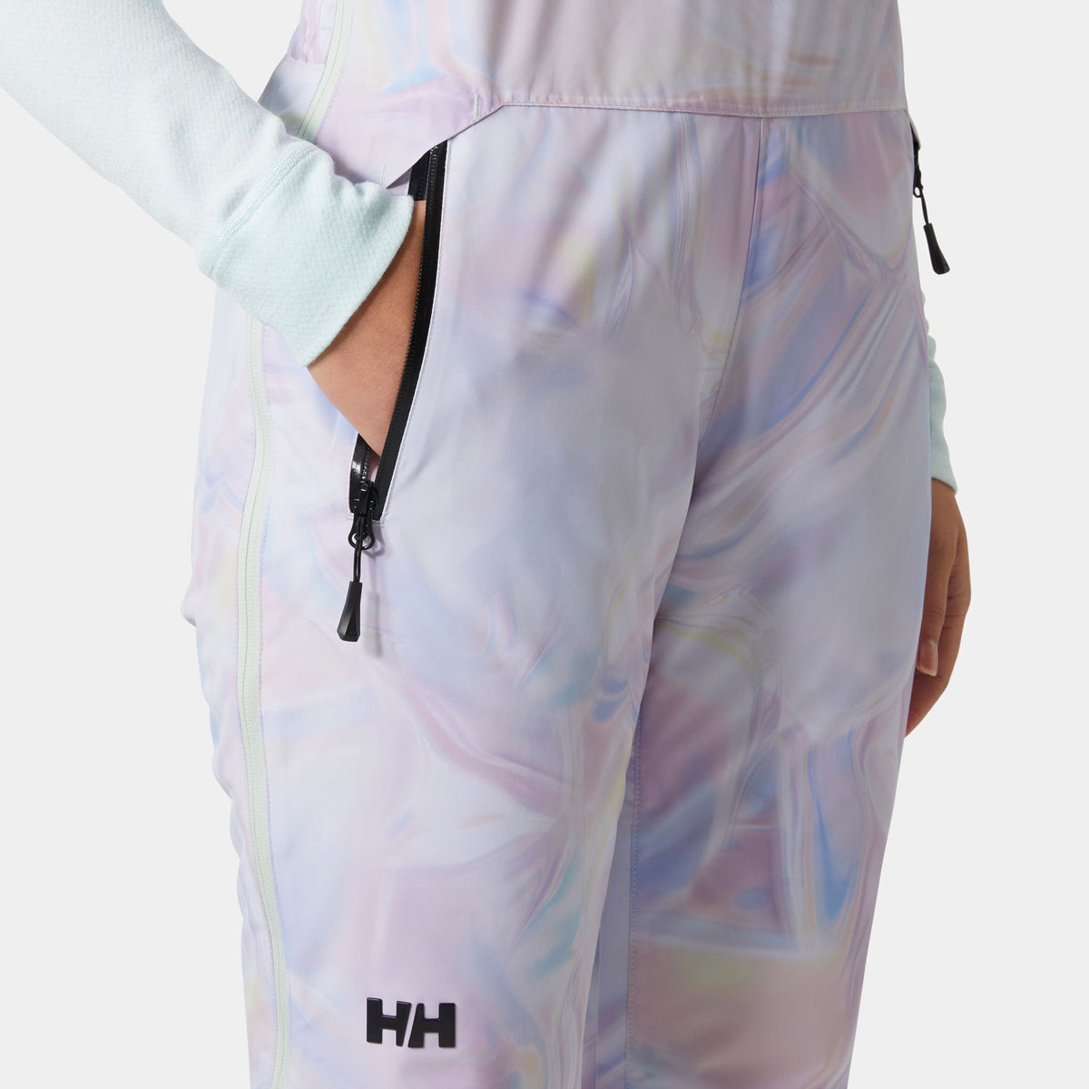 W LEGENDARY INSULATED BIB PANT, REFLECTIONS, L