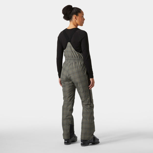 W LEGENDARY INSULATED BIB PANT, PEBBLE BROX, S