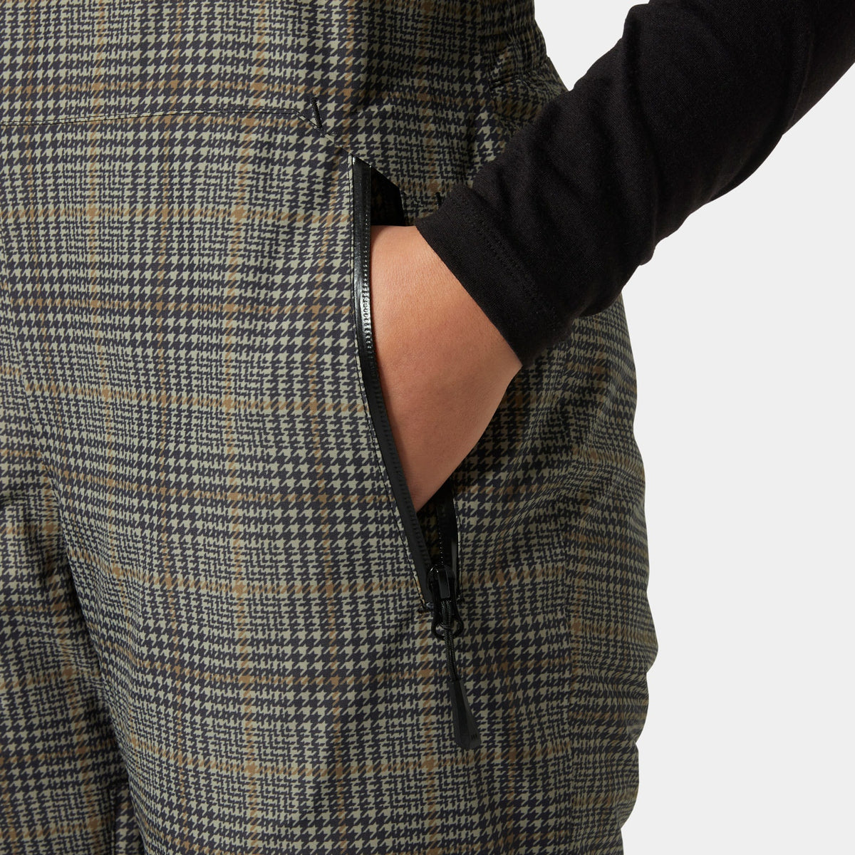 W LEGENDARY INSULATED BIB PANT, PEBBLE BROX, S