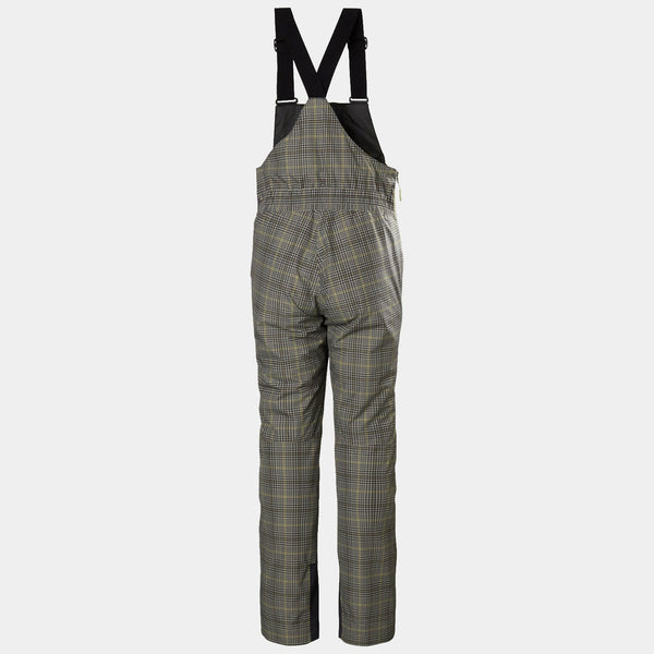 W LEGENDARY INSULATED BIB PANT, PEBBLE BROX, S