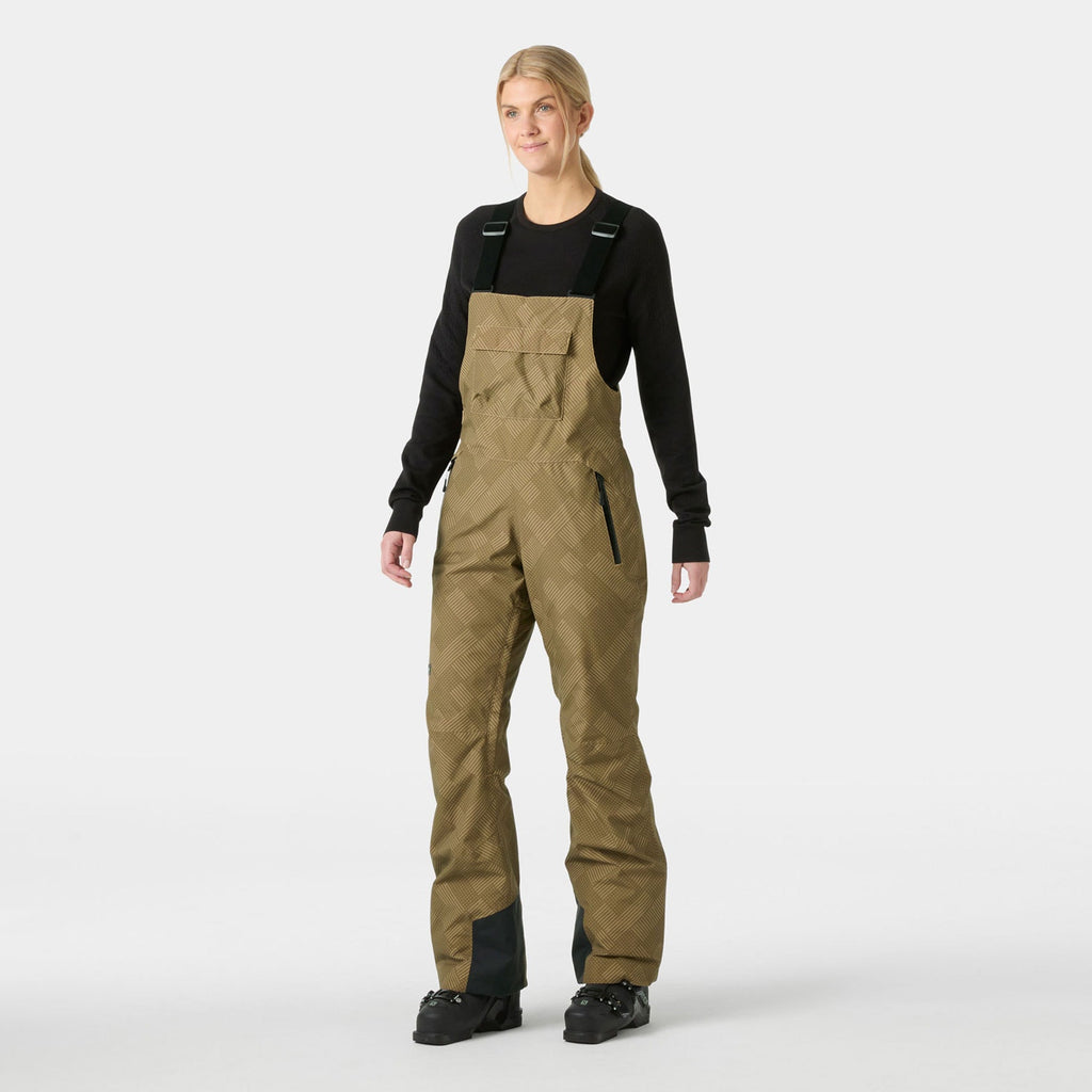 W LEGENDARY INSULATED BIB PANT, ELMWOOD PLA, L