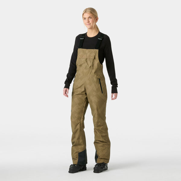 W LEGENDARY INSULATED BIB PANT, ELMWOOD PLA, L