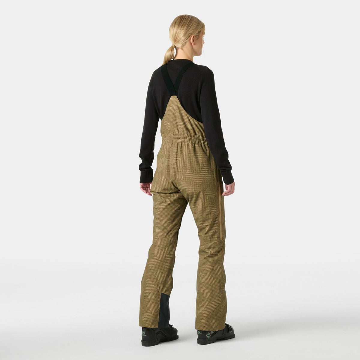 W LEGENDARY INSULATED BIB PANT, ELMWOOD PLA, L