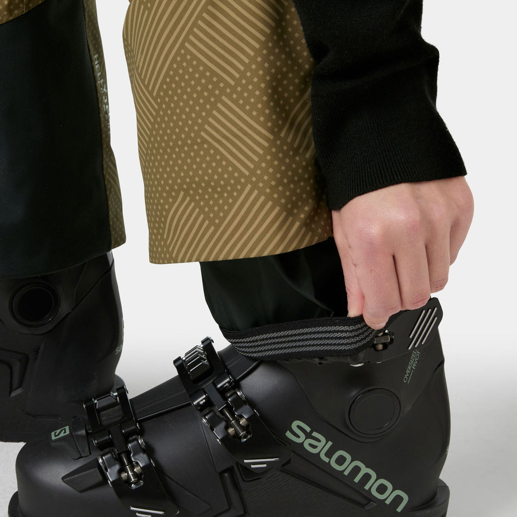 W LEGENDARY INSULATED BIB PANT, ELMWOOD PLA, L