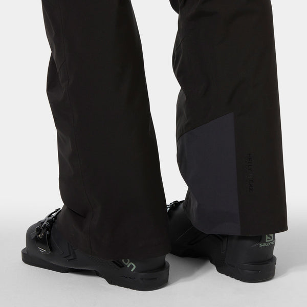 W LEGENDARY INSULATED BIB PANT, BLACK, L