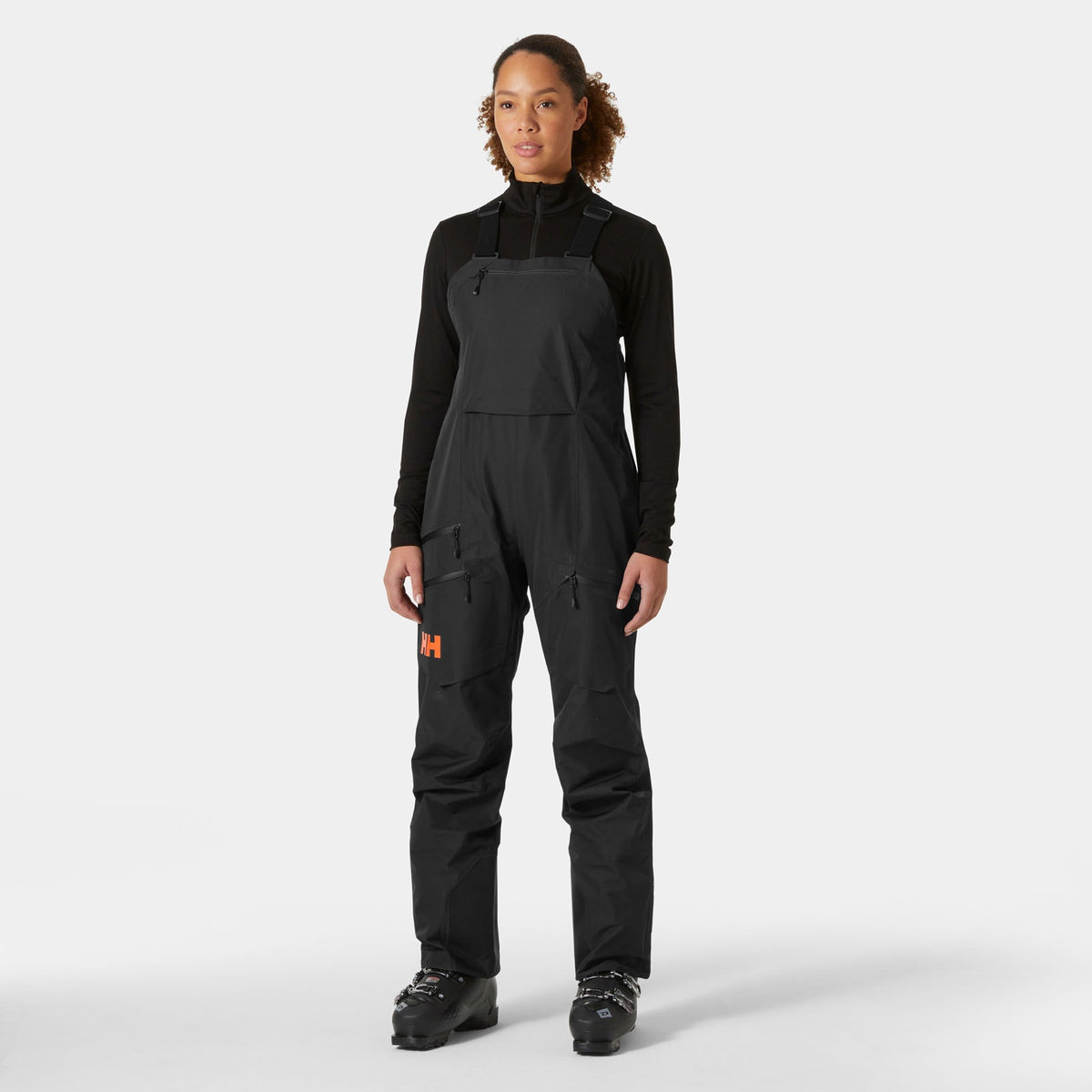 W ELEVATION INFINITY SHELL BIB, BLACK, M