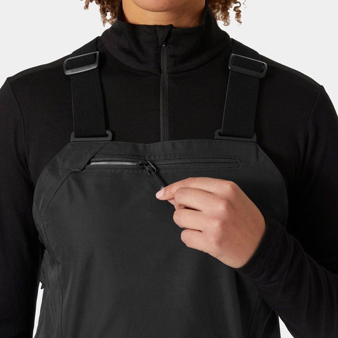 W ELEVATION INFINITY SHELL BIB, BLACK, M