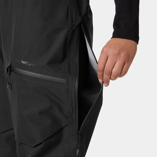 W ELEVATION INFINITY SHELL BIB, BLACK, M