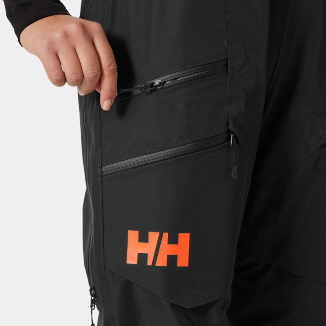 W ELEVATION INFINITY SHELL BIB, BLACK, M