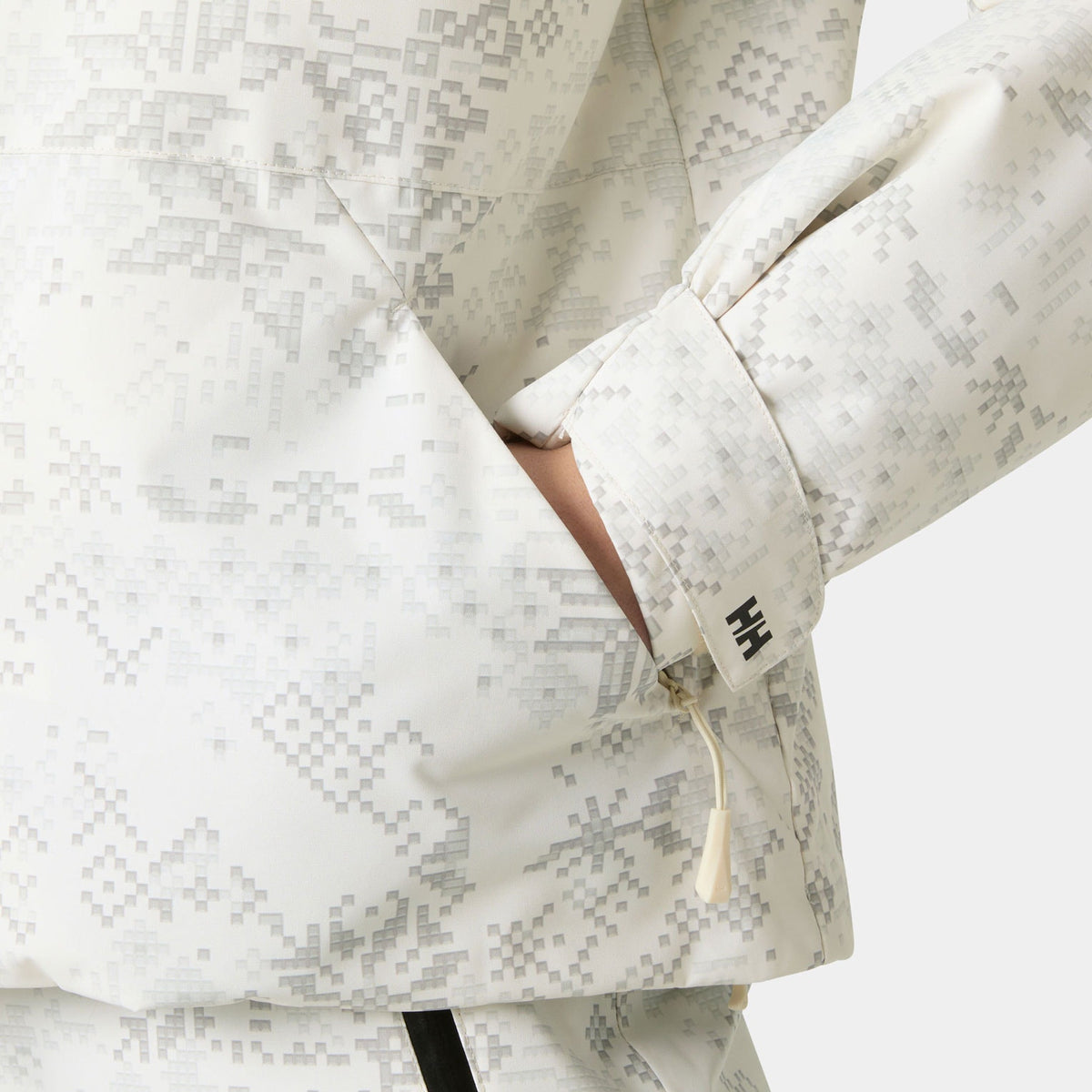 W NORA SHORT PUFFY JACKET, CREAM NEW N, L