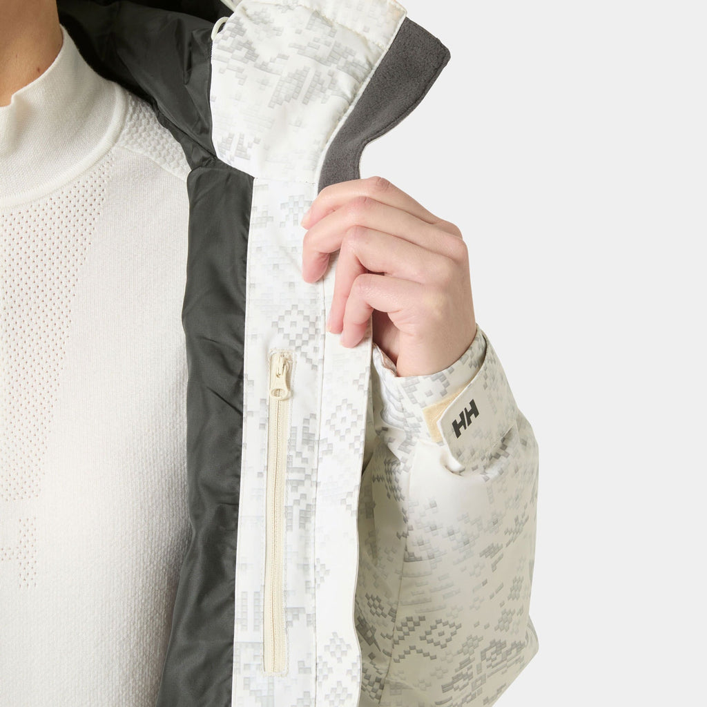 W NORA SHORT PUFFY JACKET, CREAM NEW N, L