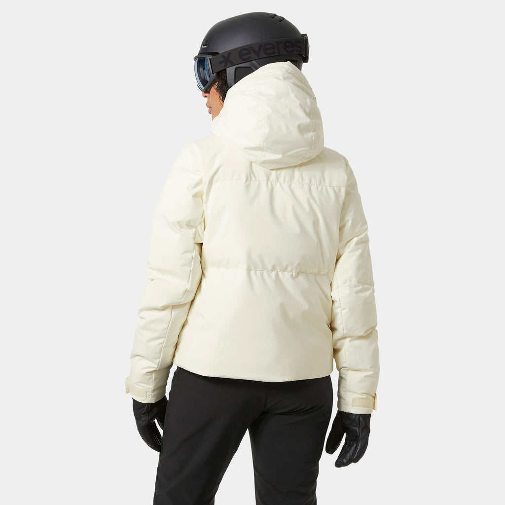 W NORA SHORT PUFFY JACKET, SNOW, L
