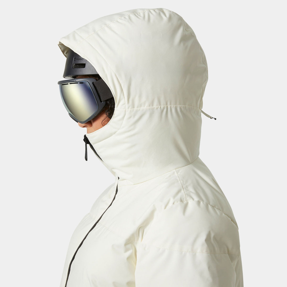 W NORA SHORT PUFFY JACKET, SNOW, L