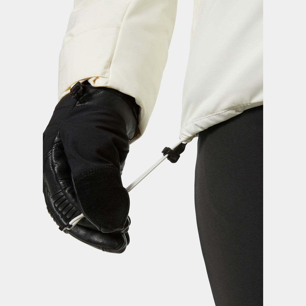 W NORA SHORT PUFFY JACKET, SNOW, L