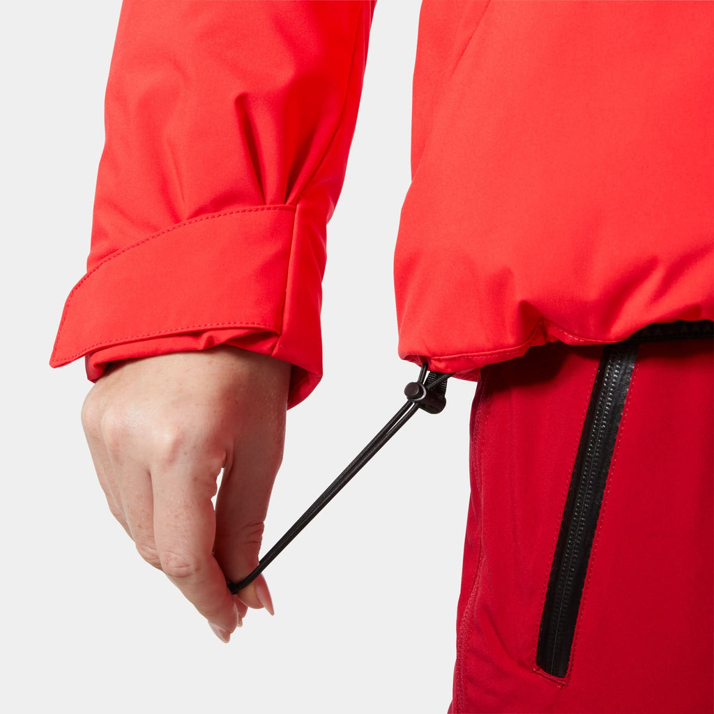 W NORA SHORT PUFFY JACKET, MARS RED, L