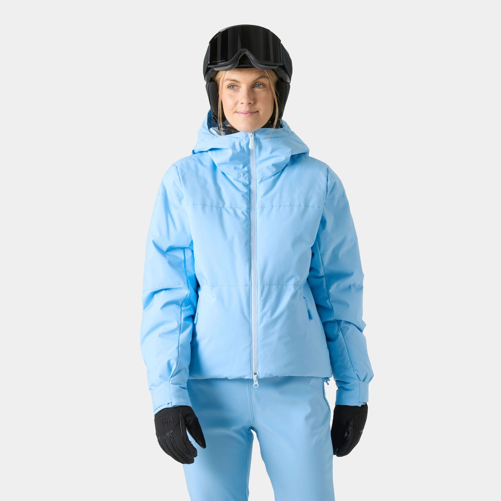 W NORA SHORT PUFFY JACKET, BRIGHT BLUE, L
