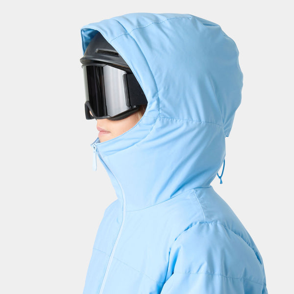 W NORA SHORT PUFFY JACKET, BRIGHT BLUE, L