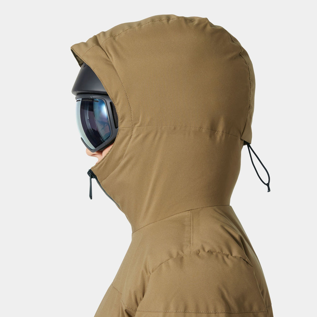 W NORA SHORT PUFFY JACKET, SEPIA PLAD, L