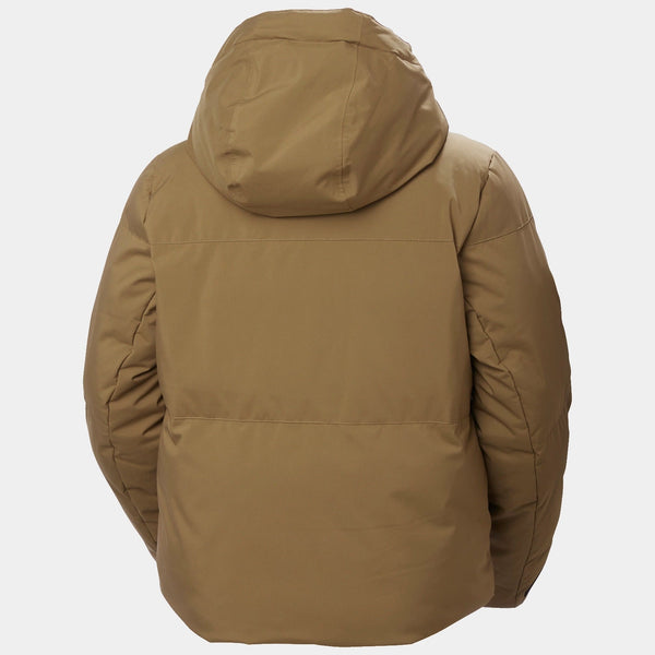 W NORA SHORT PUFFY JACKET, SEPIA PLAD, L