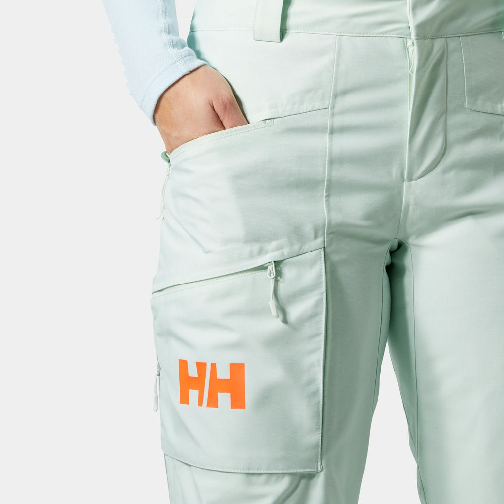 W POWDERQUEEN PANT, SEAFOAM, L